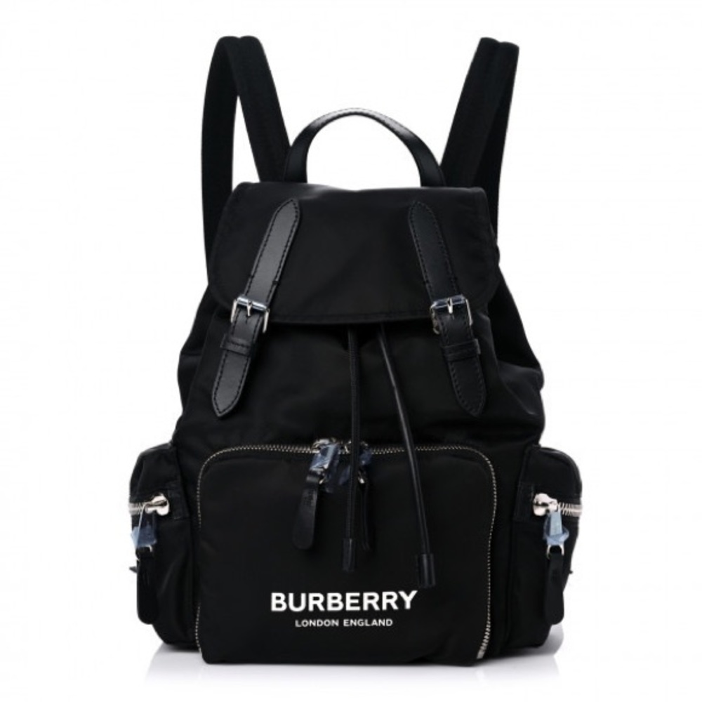 COPY - BURBERRY Black Nylon Backpack